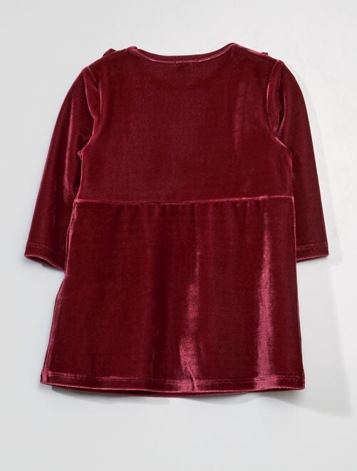 Robe rouge kiabi bébé fille neuve - Kiabi - 6 mois