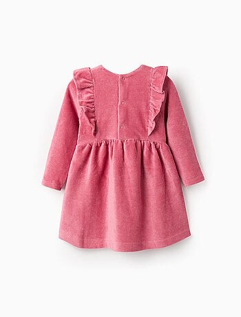 Robe en velours côtelé + bandeau élastique
