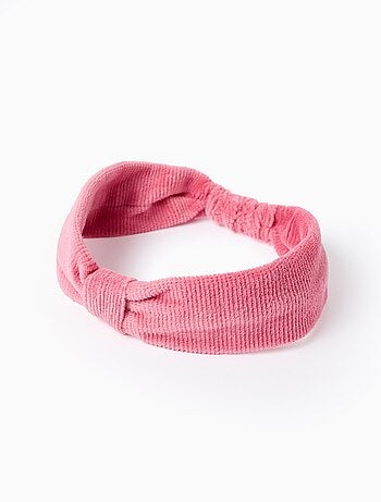 Robe en velours côtelé + bandeau élastique