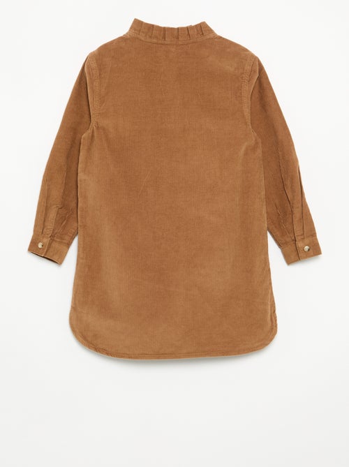 Robe en velours côtelé - Kiabi Robe en velours côtelé - Kiabi