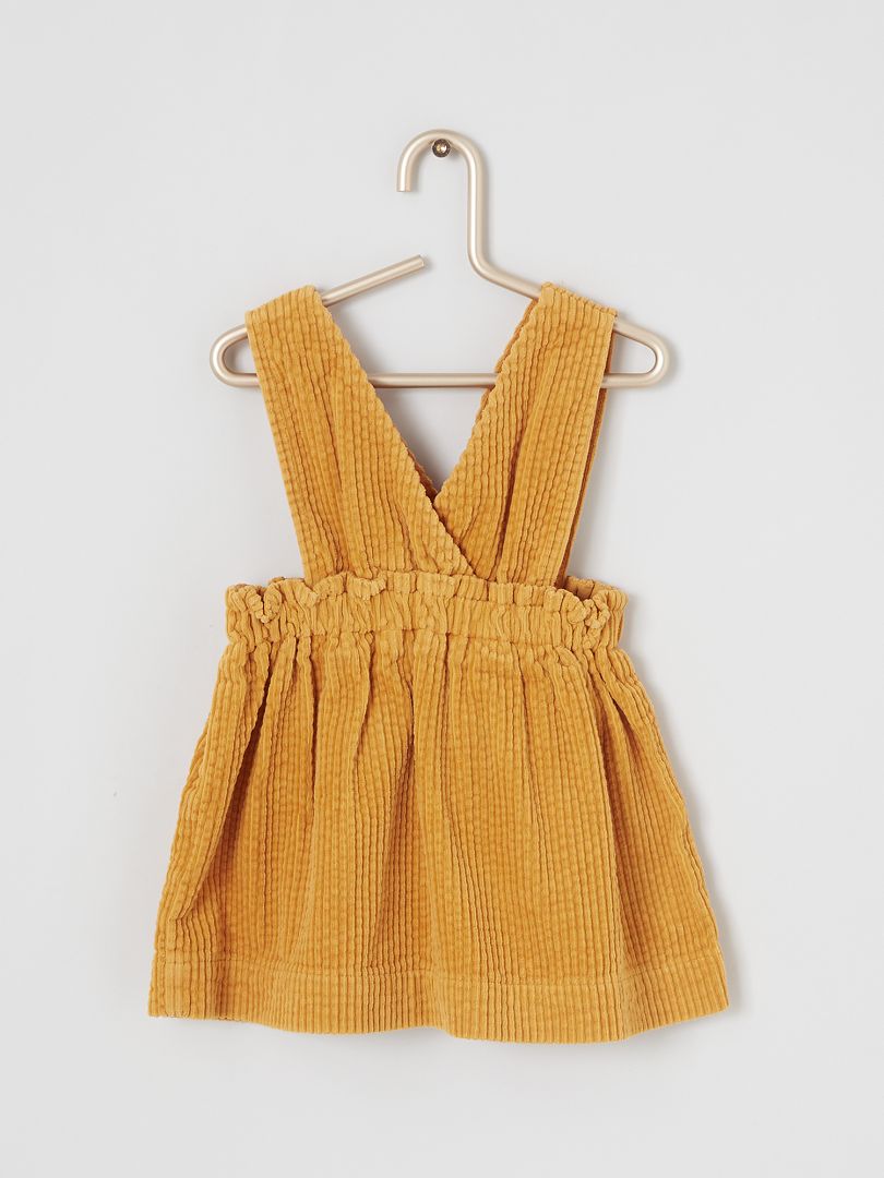 Robe Velours Côtelé à Pois Lumineux Carter's - Bébé Fille 9 Mois, Occasion Très Bon état