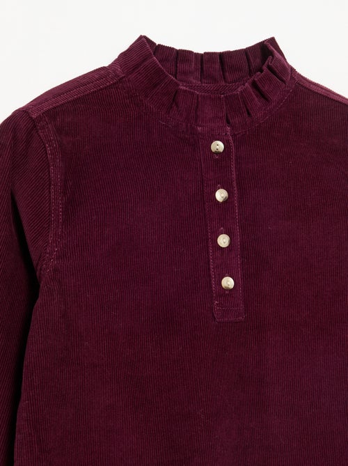 Robe en velours côtelé - Kiabi Robe en velours côtelé - Kiabi