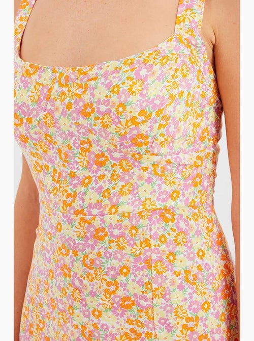 Robe en viscose à bretelles et fente bdart - Kiabi Robe en viscose à bretelles et fente bdart - Kiabi
