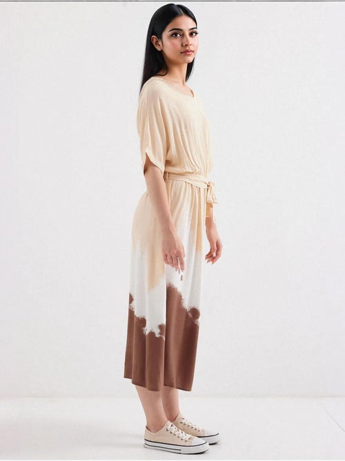 Robe en viscose à manches courtes à motifs bdart - Kiabi Robe en viscose à manches courtes à motifs bdart - Kiabi