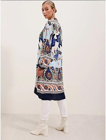 Robe en viscose à motifs bdart