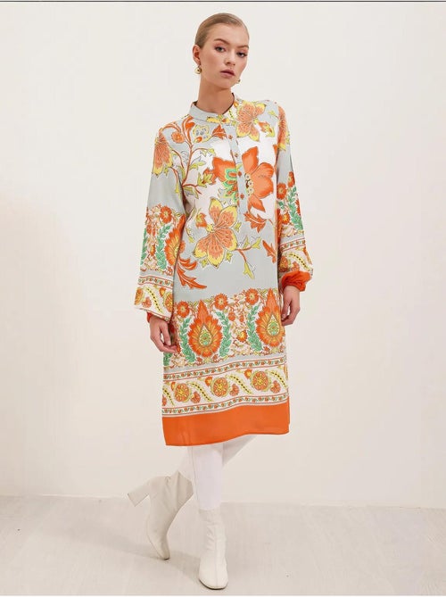 Robe en viscose à motifs bdart - Kiabi Robe en viscose à motifs bdart - Kiabi