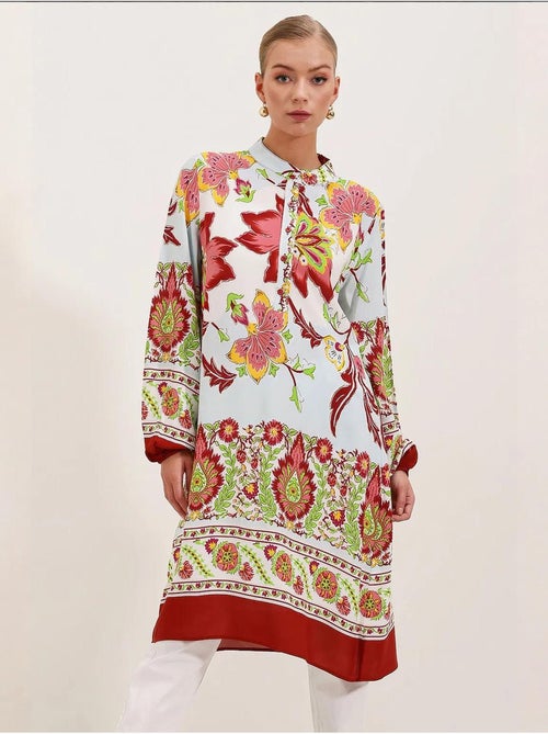 Robe en viscose à motifs bdart - Kiabi Robe en viscose à motifs bdart - Kiabi