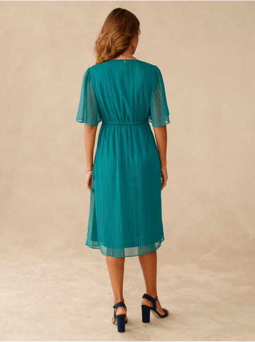 Robe en voile manches papillon - DAXON - Kiabi
