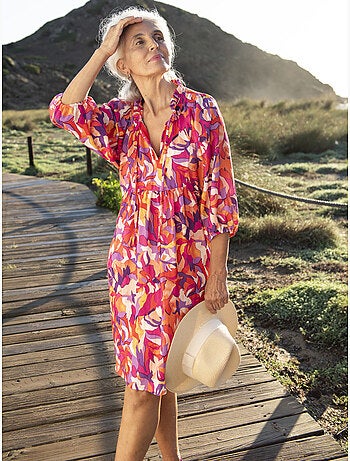 Robe encolure tunisienne - DAXON