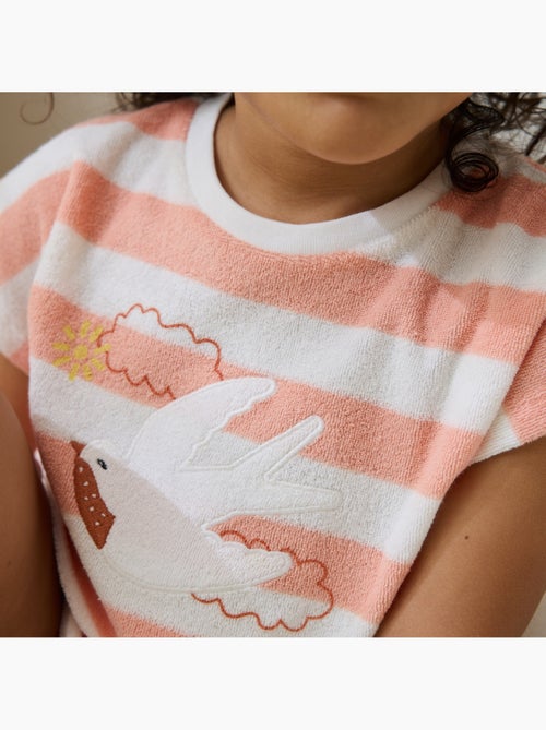 Robe enfant en éponge + headband Honfleur - Kiabi