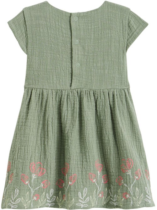 Robe enfant en gaze de coton Anaelle - Kiabi
