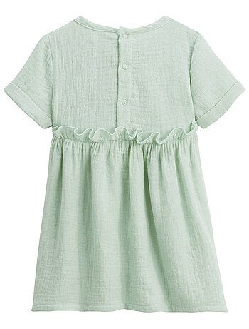 Robe enfant en gaze de coton Arya