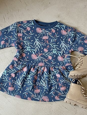 Robe enfant en molleton Dina