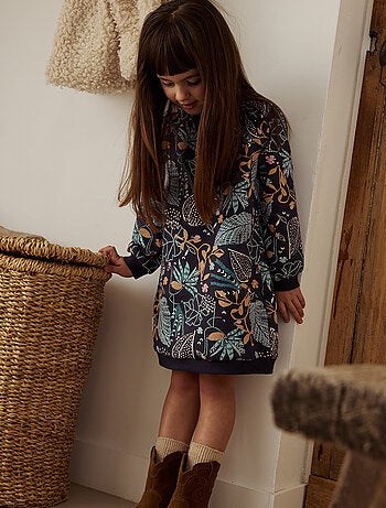 Robe enfant en molleton Holamuchacha