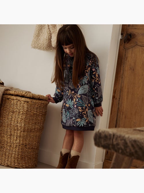 Robe enfant en molleton Holamuchacha - Kiabi