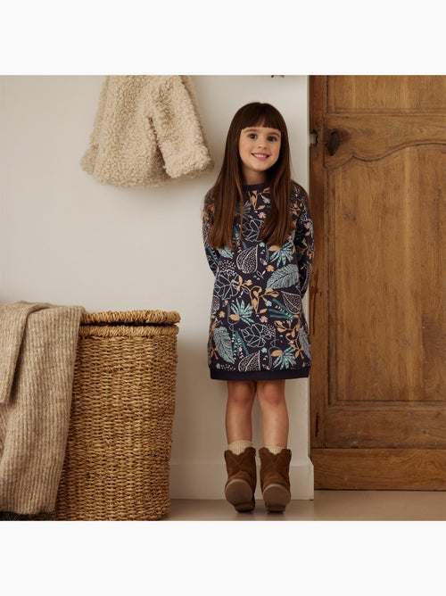 Robe enfant en molleton Holamuchacha - Kiabi