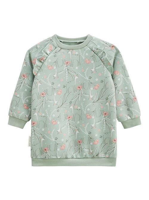 Robe enfant en molleton Lison - Kiabi