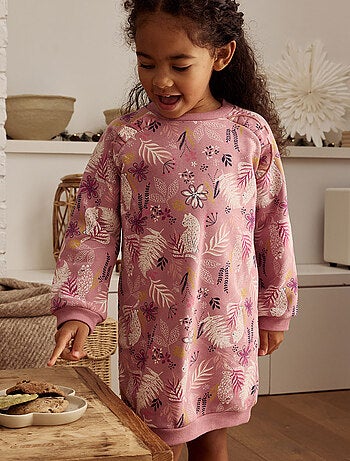 Robe enfant en molleton Louisa