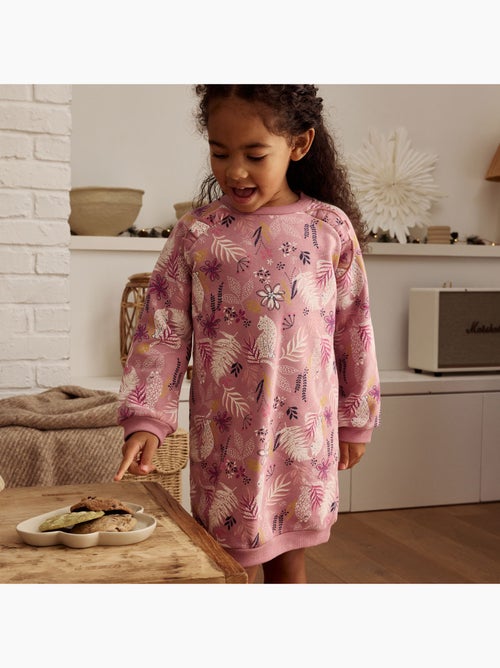 Robe enfant en molleton Louisa - Kiabi