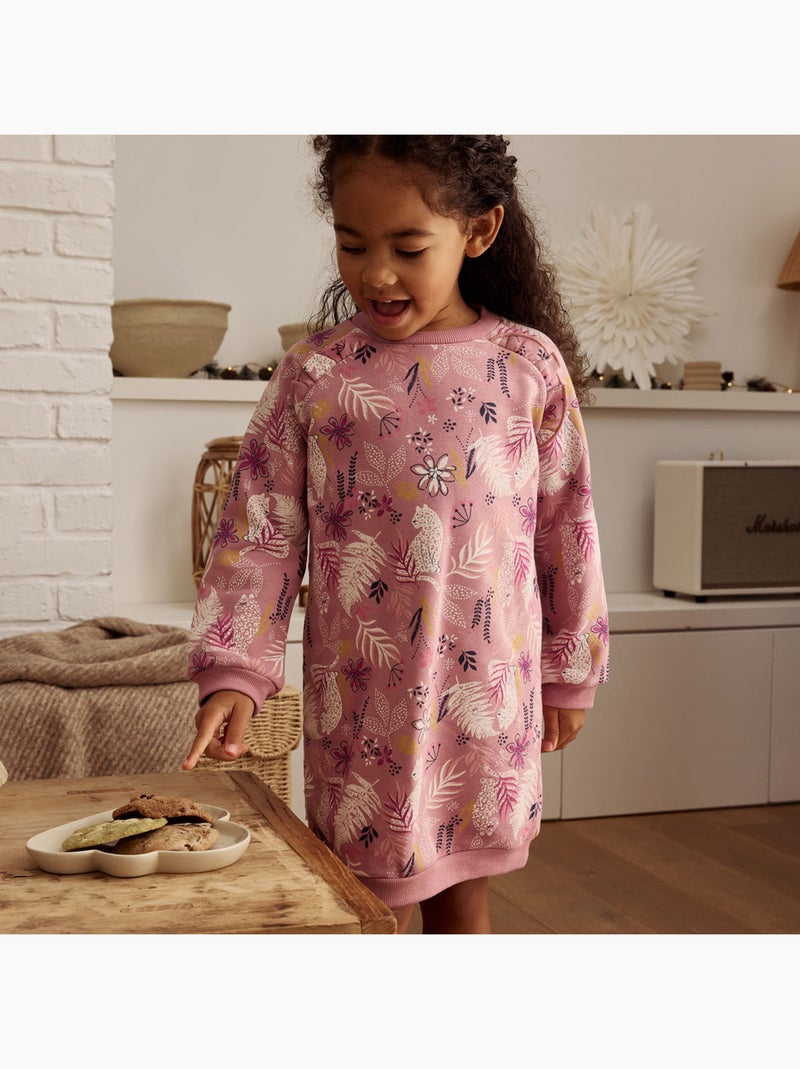 Robe enfant en molleton Louisa Rose - Kiabi