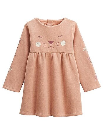 Robe enfant en molleton Matcha