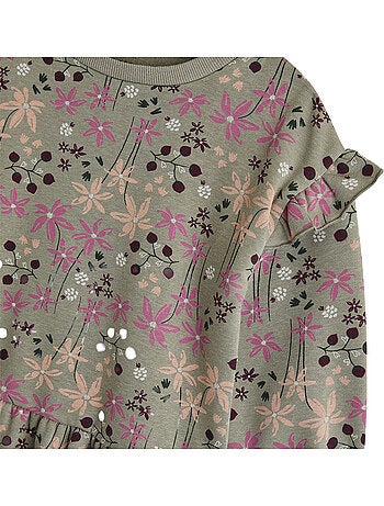 Robe enfant en molleton misti