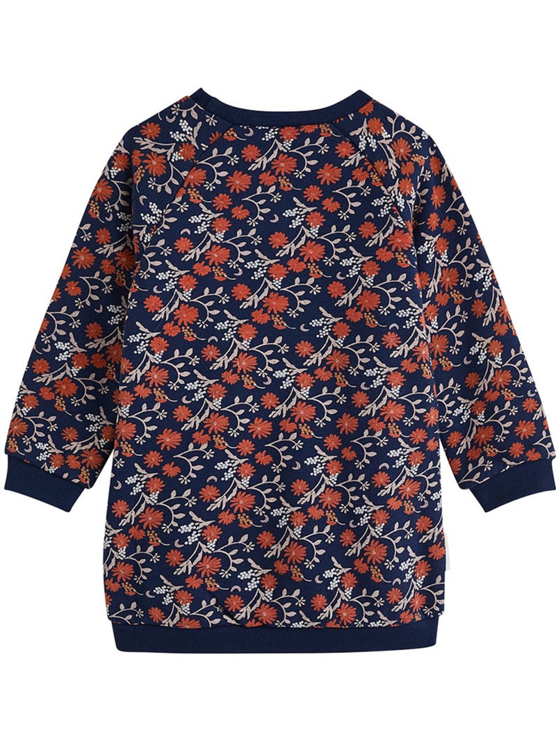Robe enfant en molleton ollie Bleu - Kiabi