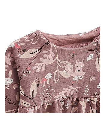 Robe enfant en molleton Sora