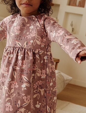 Robe enfant en molleton Sora