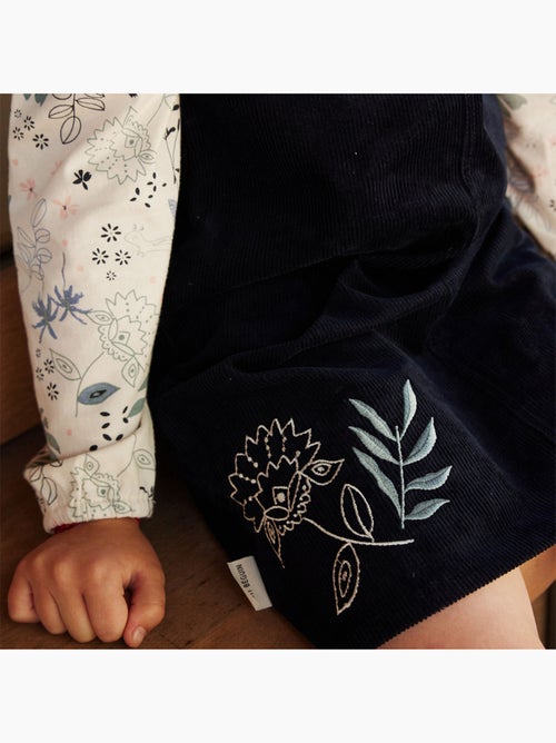 Robe enfant en velours côtelé Belle de Nuit - Kiabi