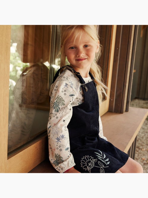 Robe enfant en velours côtelé Belle de Nuit - Kiabi