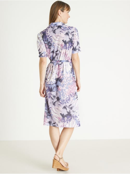 Robe entièrement boutonnée maille fluide - DAXON - Kiabi