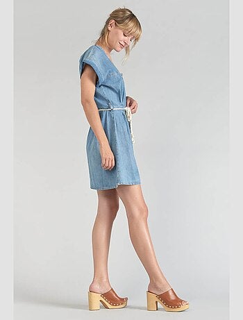 Robe EOURRES droite en jeans 'Le Temps Des Cerises'