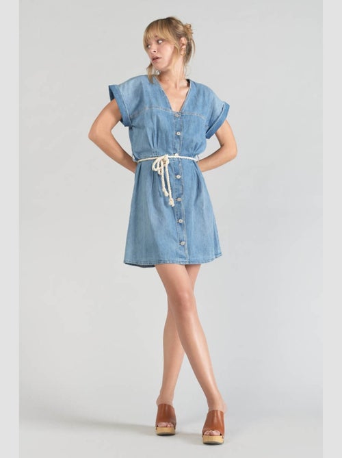 Robe EOURRES droite en jeans 'Le Temps Des Cerises' - Kiabi