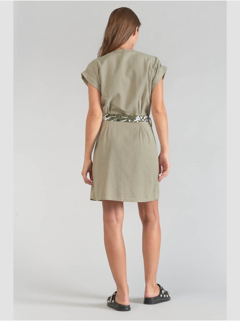 Robe EOURRES droite 'Le Temps Des Cerises' Blanc - Kiabi