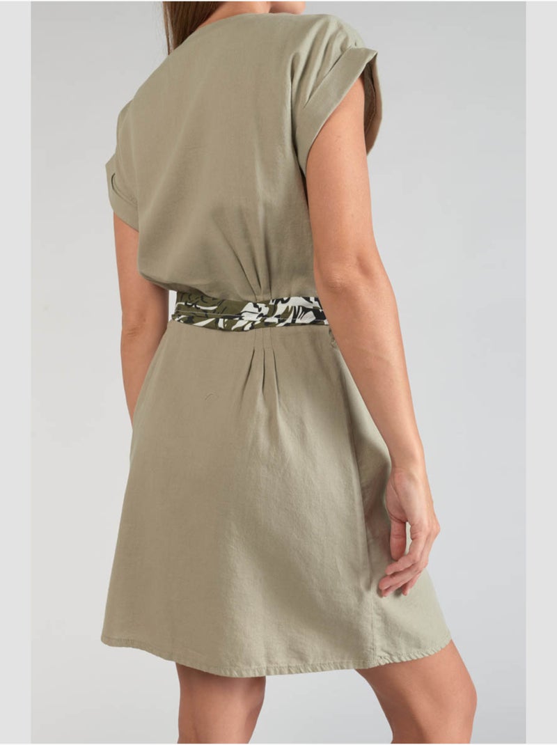 Robe EOURRES droite 'Le Temps Des Cerises' Blanc - Kiabi