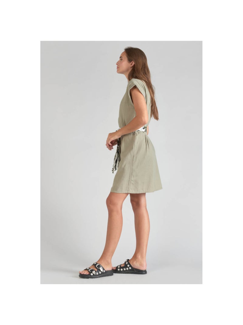 Robe EOURRES droite 'Le Temps Des Cerises' Blanc - Kiabi