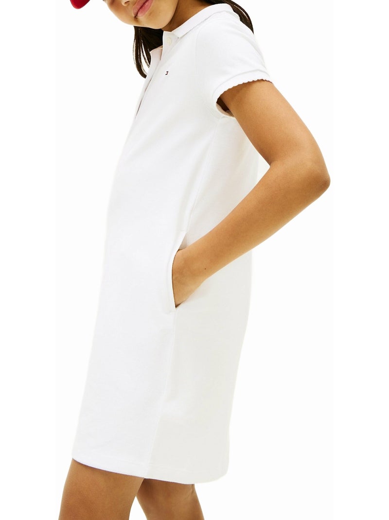 Robe  Essential Polo - Tommy Hilfiger Blanc - Kiabi