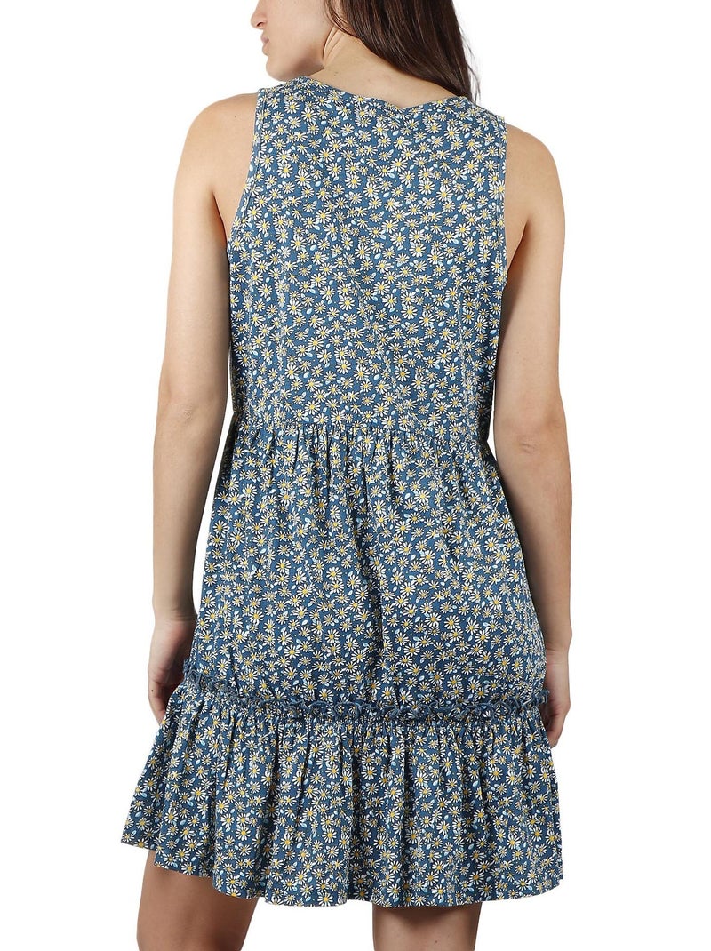 Robe estivale Daisy Bleu - Kiabi