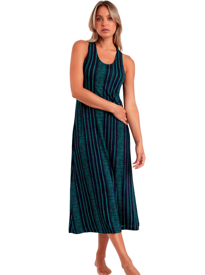 Robe estivale longue fines Night Multicolore - Kiabi