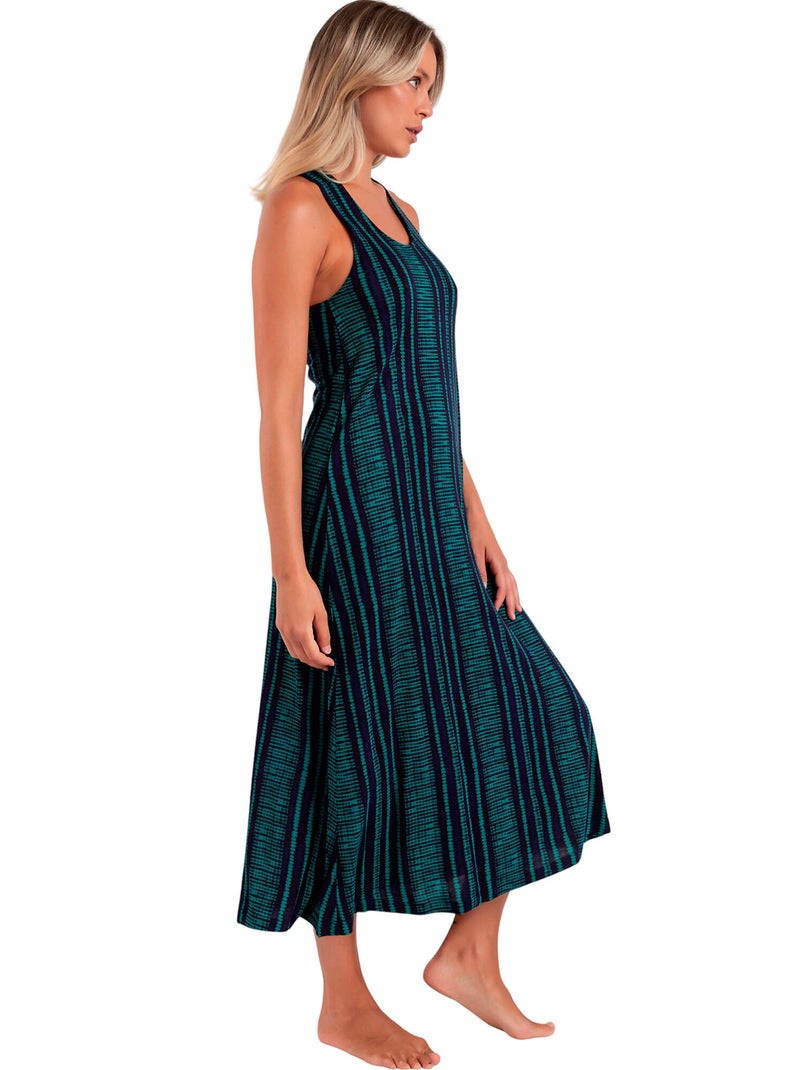 Robe estivale longue fines Night Multicolore - Kiabi
