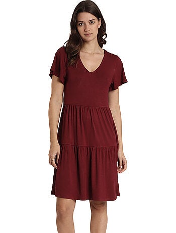 Robe estivale manches courtes Cute