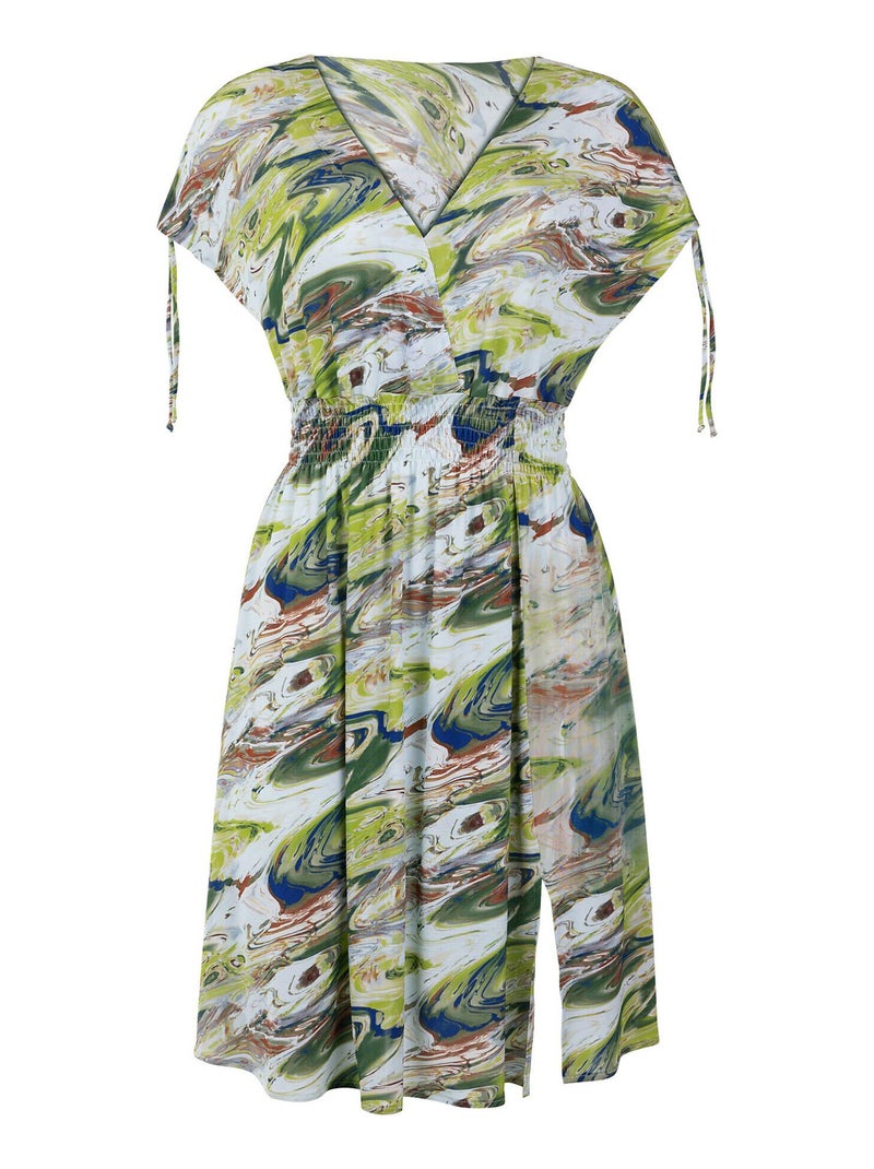 Robe estivale manches courtes Indonesia Bleu - Kiabi