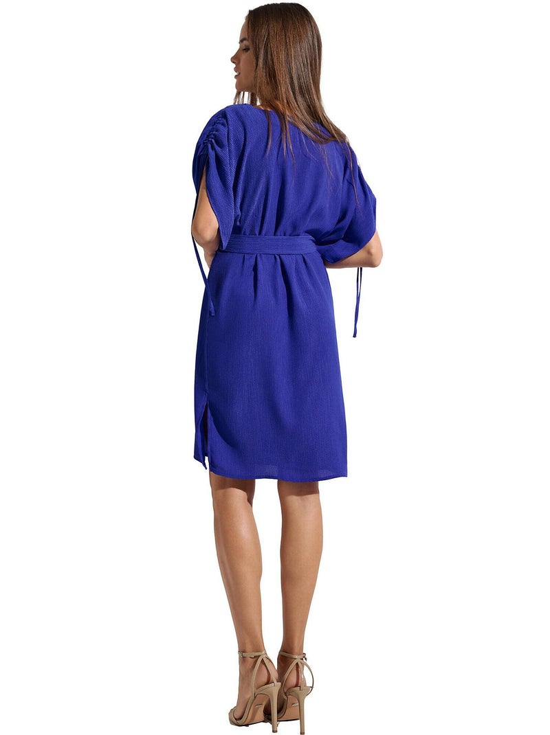 Robe estivale manches courtes Japan Bleu - Kiabi