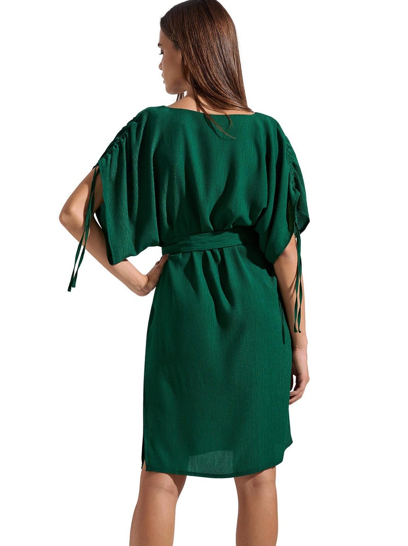 Robe estivale manches courtes Japan Vert - Kiabi