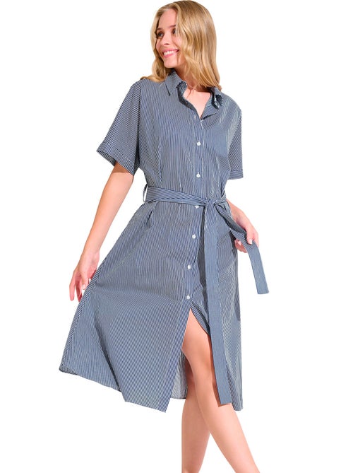Robe estivale manches courtes LASCARI - Kiabi
