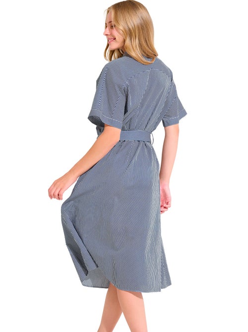 Robe estivale manches courtes LASCARI - Kiabi