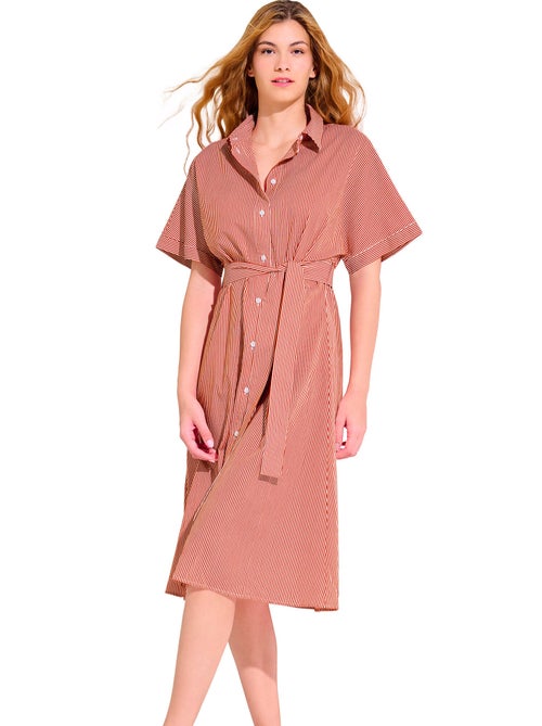 Robe estivale manches courtes LASCARI - Kiabi