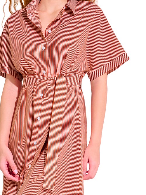 Robe estivale manches courtes LASCARI - Kiabi