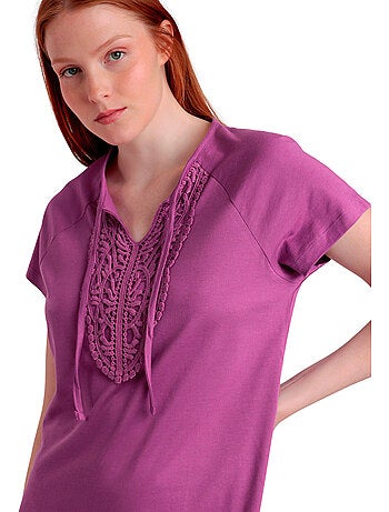 Robe estivale manches courtes Pechera